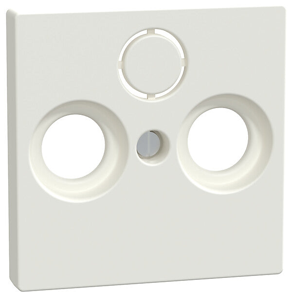 Merten Zentralplatte pws/gl für Antennendose 296719